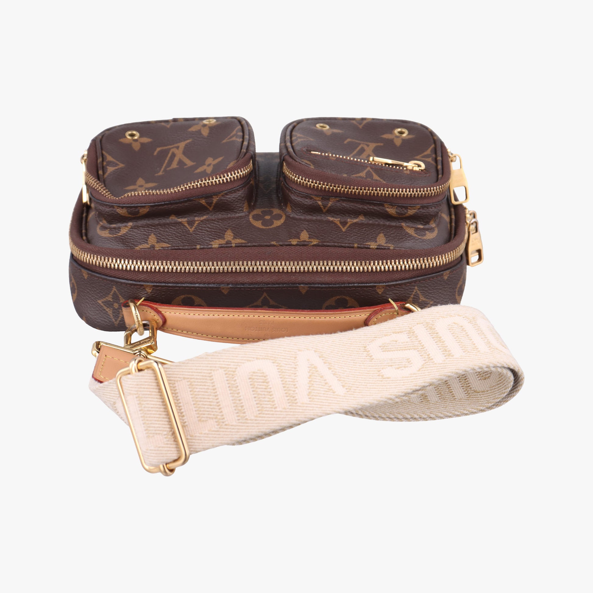 Utility Crossbody brown Monogram Canvas M80446 IC Chipユーティリティ クロスボディ モノグラム/ブラウン モノグラムキャンバス M80446 ICチップ