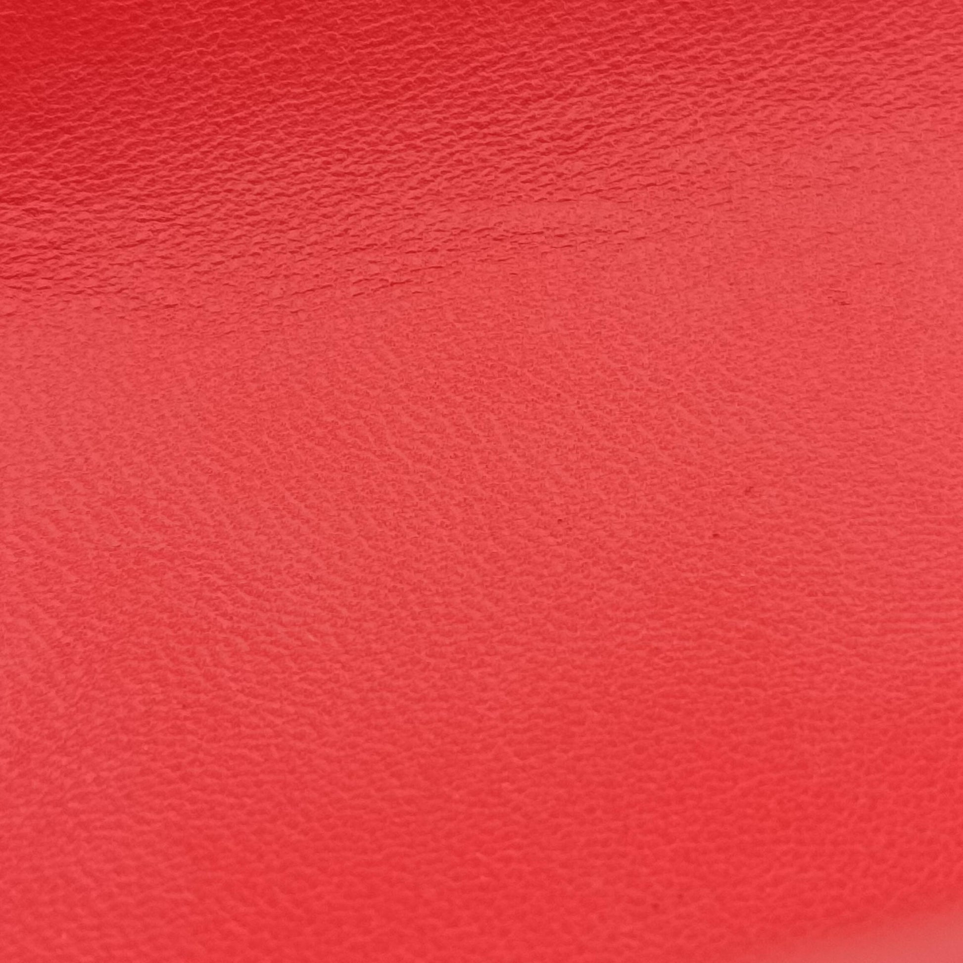 Pre-owned Chanel BOY CHANEL Red Leather A67086 shoulderbag | stylenewstar