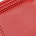 Pre-owned Chanel BOY CHANEL Red Leather A67086 shoulderbag | stylenewstar