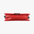 Pre-owned Chanel BOY CHANEL Red Leather A67086 shoulderbag | stylenewstar