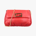 Fendista Pochette Red Leather 8M0276 8M0276-ANG-128-2566フェンディスタ ポシェット レッド レザー 8M0276 8M0276-ANG-128-2566