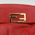Fendista Pochette Red Leather 8M0276 8M0276-ANG-128-2566フェンディスタ ポシェット レッド レザー 8M0276 8M0276-ANG-128-2566