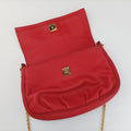 Fendista Pochette Red Leather 8M0276 8M0276-ANG-128-2566フェンディスタ ポシェット レッド レザー 8M0276 8M0276-ANG-128-2566