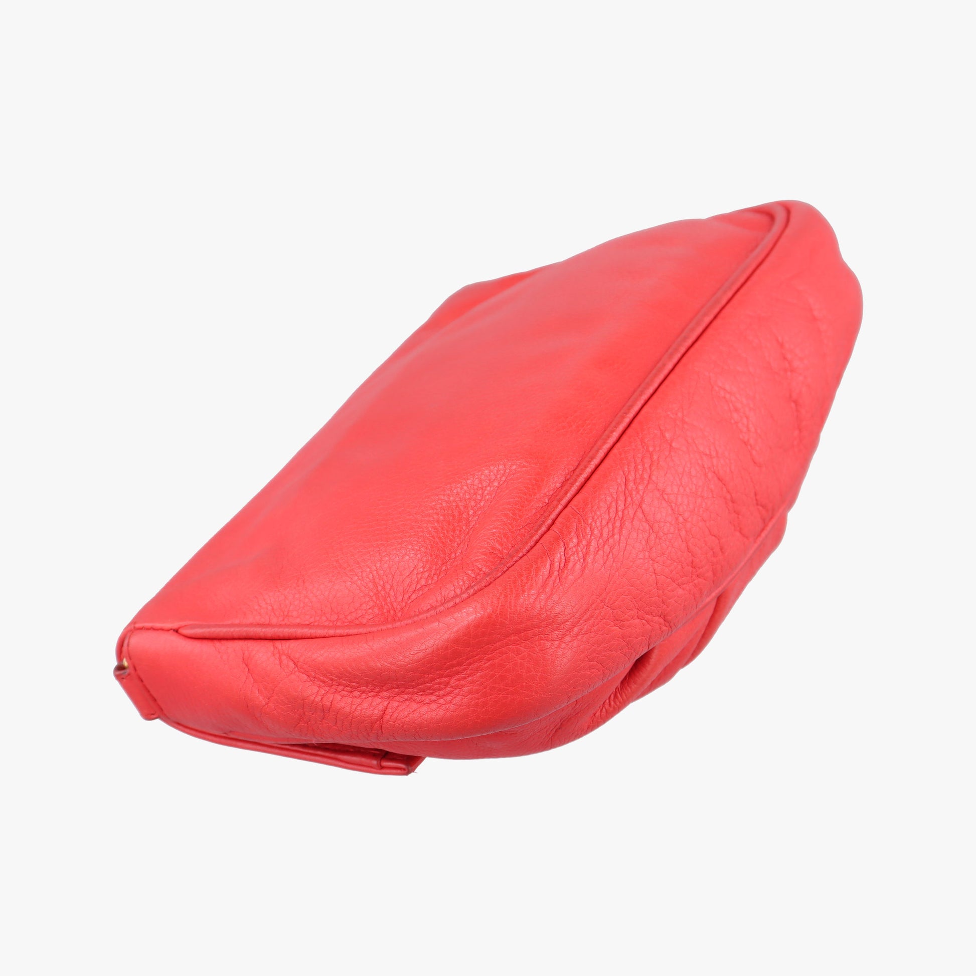 Fendista Pochette Red Leather 8M0276 8M0276-ANG-128-2566フェンディスタ ポシェット レッド レザー 8M0276 8M0276-ANG-128-2566