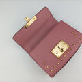 Pre-owned Gucci Padlock Pink Leather 432182 shoulderbag | stylenewstar