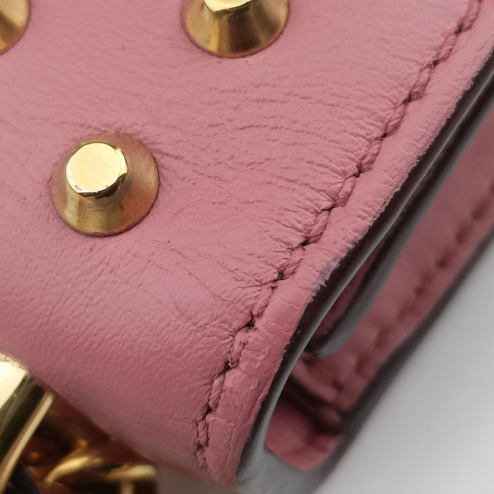 Pre-owned Gucci Padlock Pink Leather 432182 shoulderbag | stylenewstar
