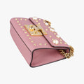 Pre-owned Gucci Padlock Pink Leather 432182 shoulderbag | stylenewstar