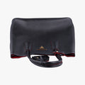 Vintage Prada Double Cuir Black SAFFIANO Leather B2756T handbag | stylenewstar