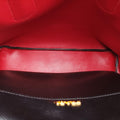 Vintage Prada Double Cuir Black SAFFIANO Leather B2756T handbag | stylenewstar