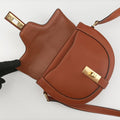 Besace 16 Small Brown Leather W-SL-2 U-GM-1119ベサス16スモール ブラウン レザー W-SL-2 U-GM-1119