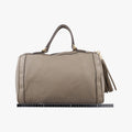 Pre-owned Gucci Soho Cerarus Grey Leather 282302 handbag | stylenewstar