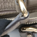 Pre-owned Gucci Soho Cerarus Grey Leather 282302 handbag | stylenewstar