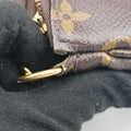 Pre-owned Louis Vuitton Multi Pochette Accessoir brown×khaki Monogram Canvas M44813 shoulderbag | stylenewstar