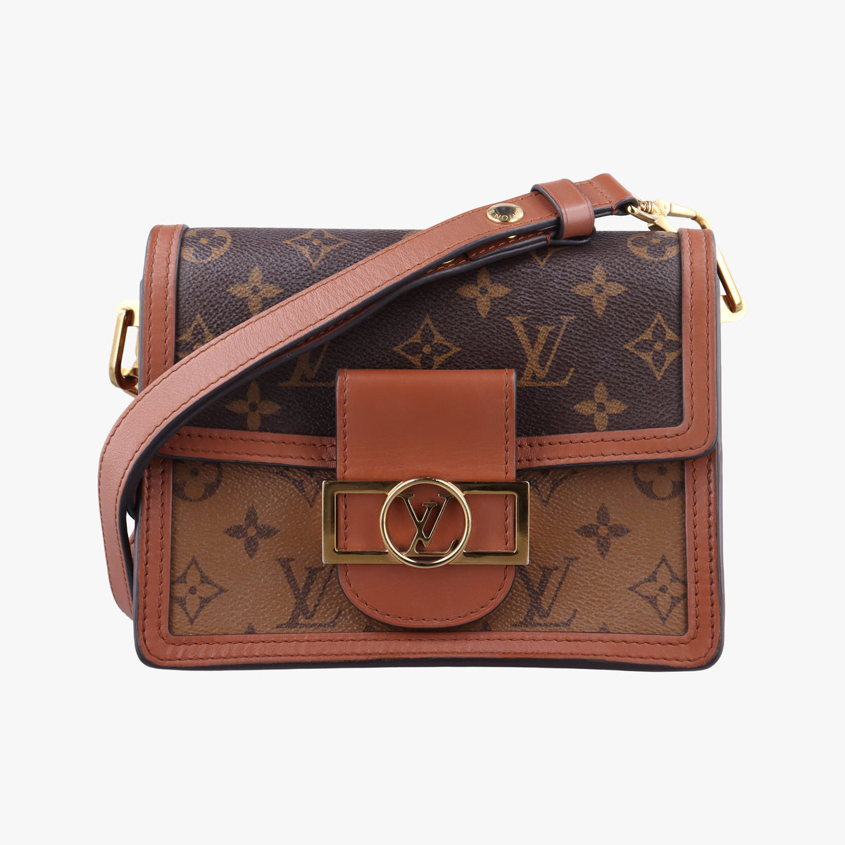 Dauphine Mini Brown Monogram Reverse M44580 IC ChipドーフィーヌMINI モノグラム/ブラウン モノグラム リバース M44580 ICチップ