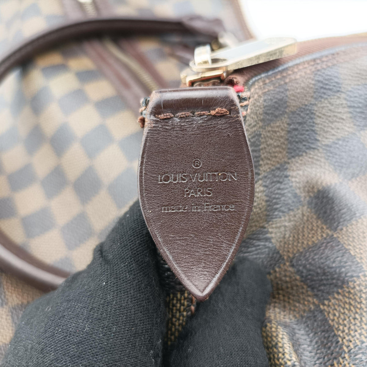 Saleya GM EBENE Damier Canvas N51181 Lot number unknownサレヤ GM エベヌ ダミエキャンバス N51181 製番不明