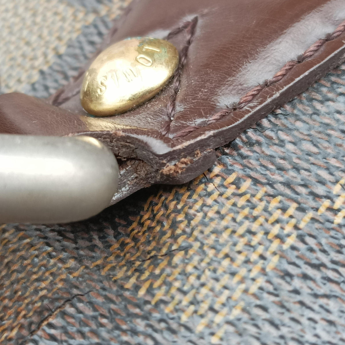 Saleya GM EBENE Damier Canvas N51181 Lot number unknownサレヤ GM エベヌ ダミエキャンバス N51181 製番不明