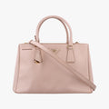Vintage Prada Galleria Pink SAFFIANO Leather BN1874 shoulderbag | stylenewstar