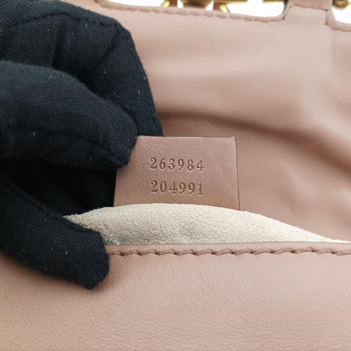 Pre-owned Gucci Snaffle Bit Brown leather 263984 handbag | stylenewstar