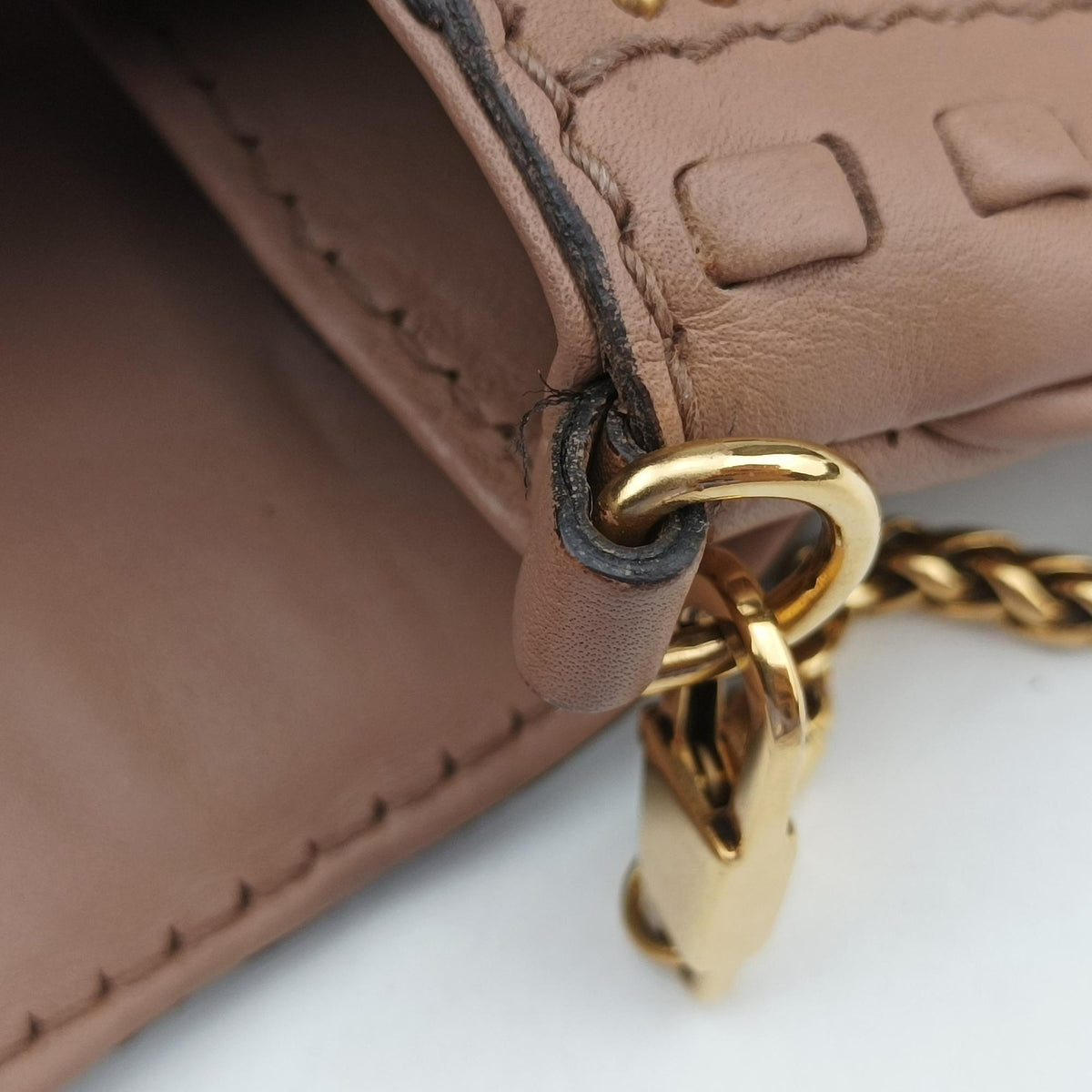 Pre-owned Gucci Snaffle Bit Brown leather 263984 handbag | stylenewstar