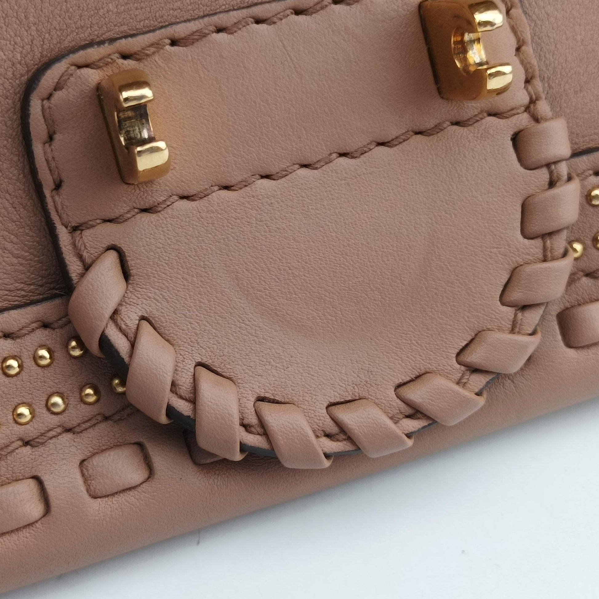 Pre-owned Gucci Snaffle Bit Brown leather 263984 handbag | stylenewstar