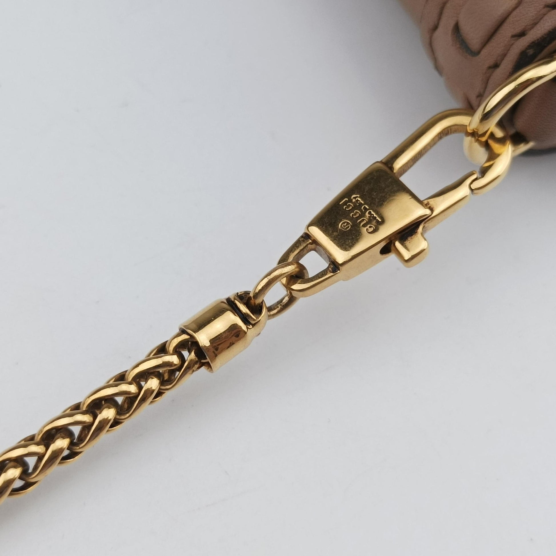 Pre-owned Gucci Snaffle Bit Brown leather 263984 handbag | stylenewstar
