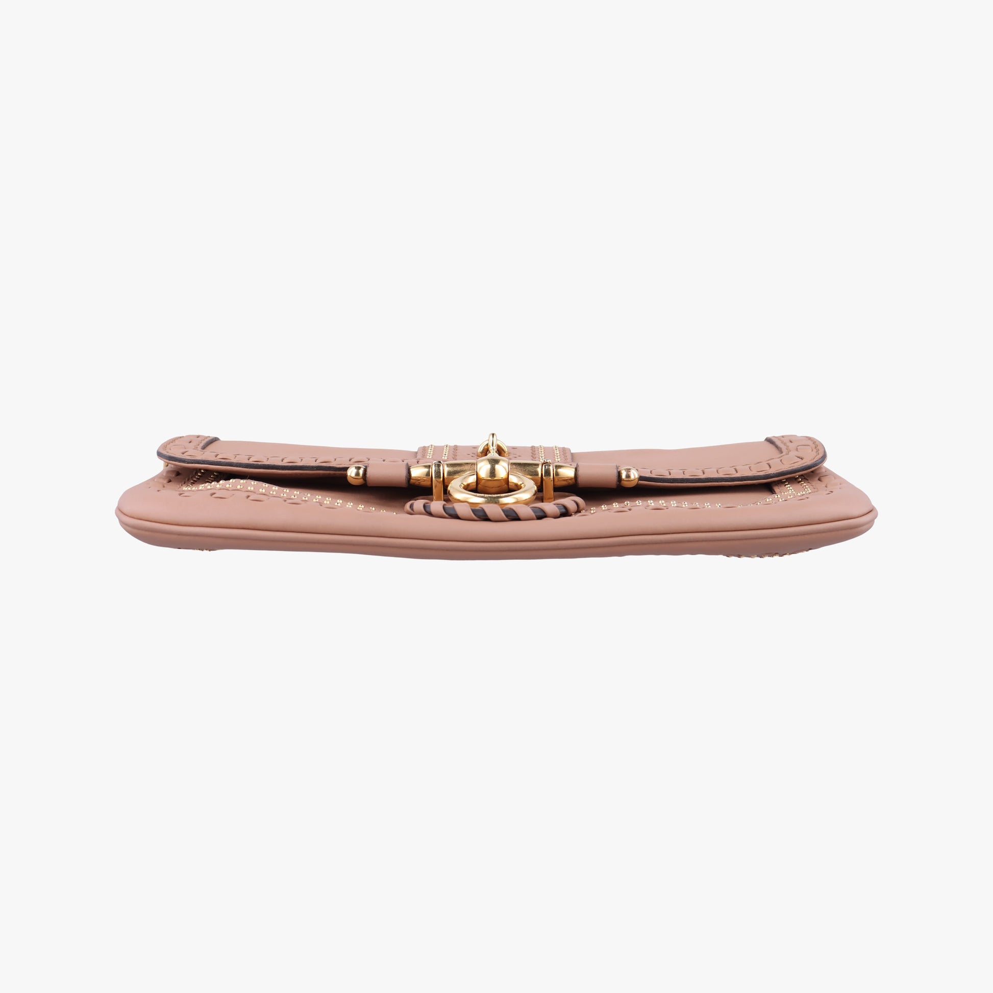 Pre-owned Gucci Snaffle Bit Brown leather 263984 handbag | stylenewstar