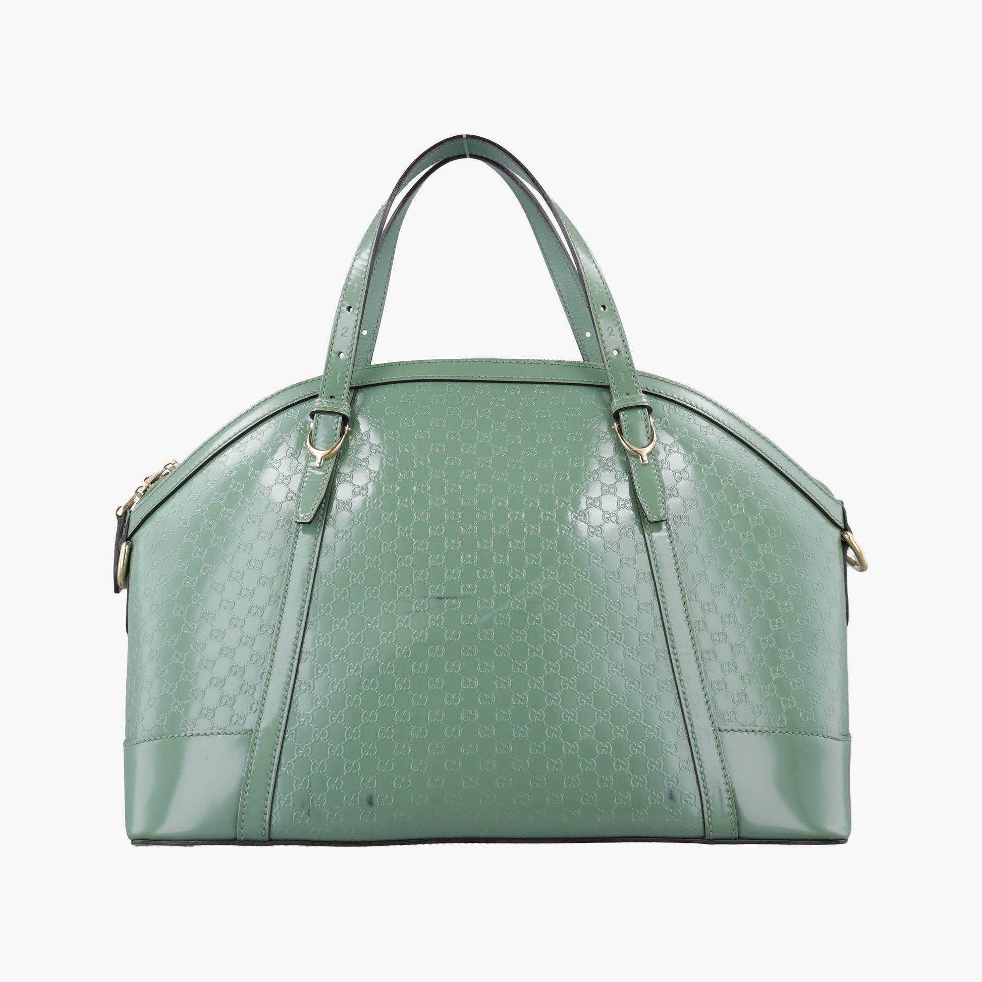 Microguccissima Green Patent Leather 309614 H015439592マイクログッチシマ グリーン パテント 309614 H015439592