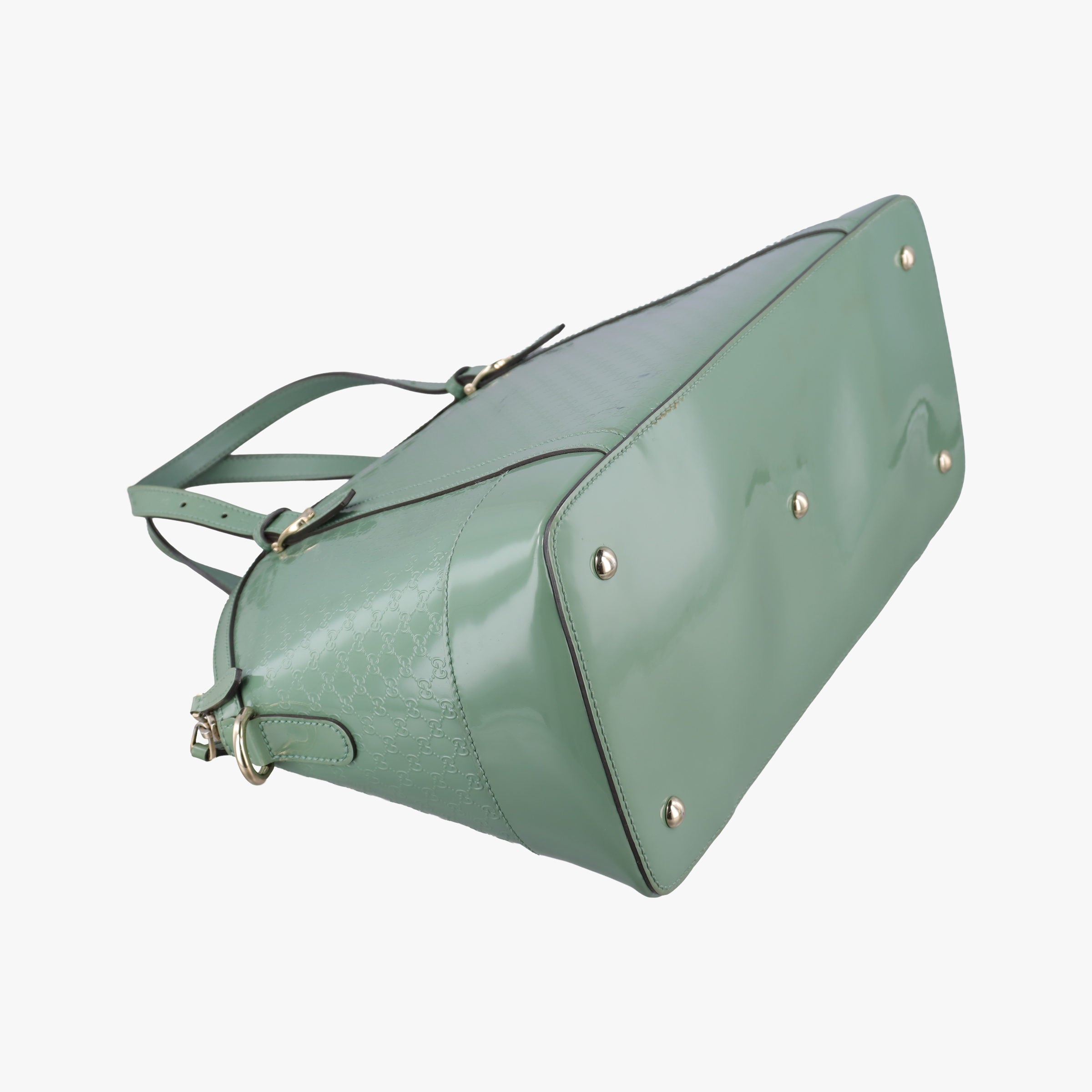Microguccissima Green Patent Leather 309614 H015439592マイクログッチシマ グリーン パテント 309614 H015439592