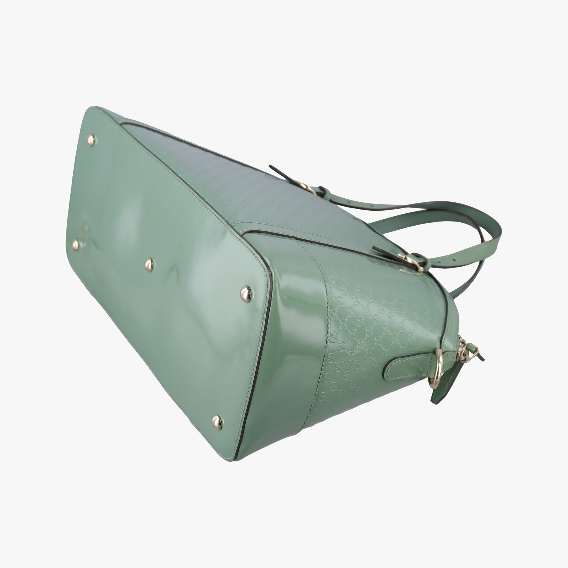 Microguccissima Green Patent Leather 309614 H015439592マイクログッチシマ グリーン パテント 309614 H015439592