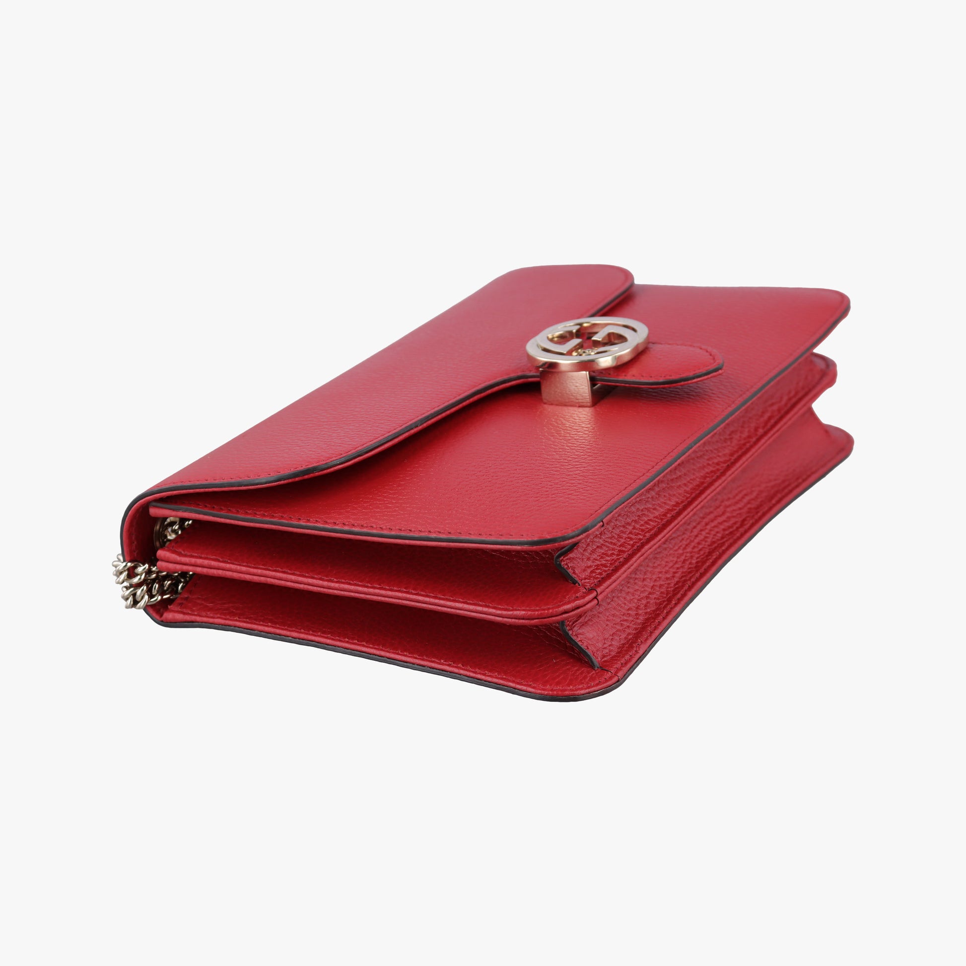 Interlocking G Red Leather 510303 A039897858インターロッキングG レッド レザー 510303 A039897858