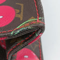 Pre-owned Louis Vuitton Cherry Sac Plat Brown×Cherry Print Monogram Canvas M95010 handbag | stylenewstar