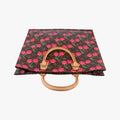 Pre-owned Louis Vuitton Cherry Sac Plat Brown×Cherry Print Monogram Canvas M95010 handbag | stylenewstar