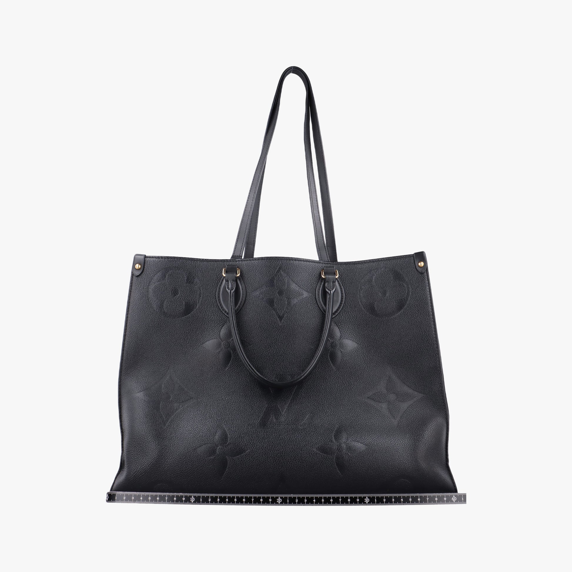 Pre-owned Louis Vuitton OnTheGo GM Noir Monogram Empreinte Giant M44925 shoulderbag | stylenewstar