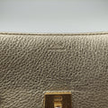 Pre-owned Chloe DREW Pink×Gold Leather  shoulderbag | stylenewstar