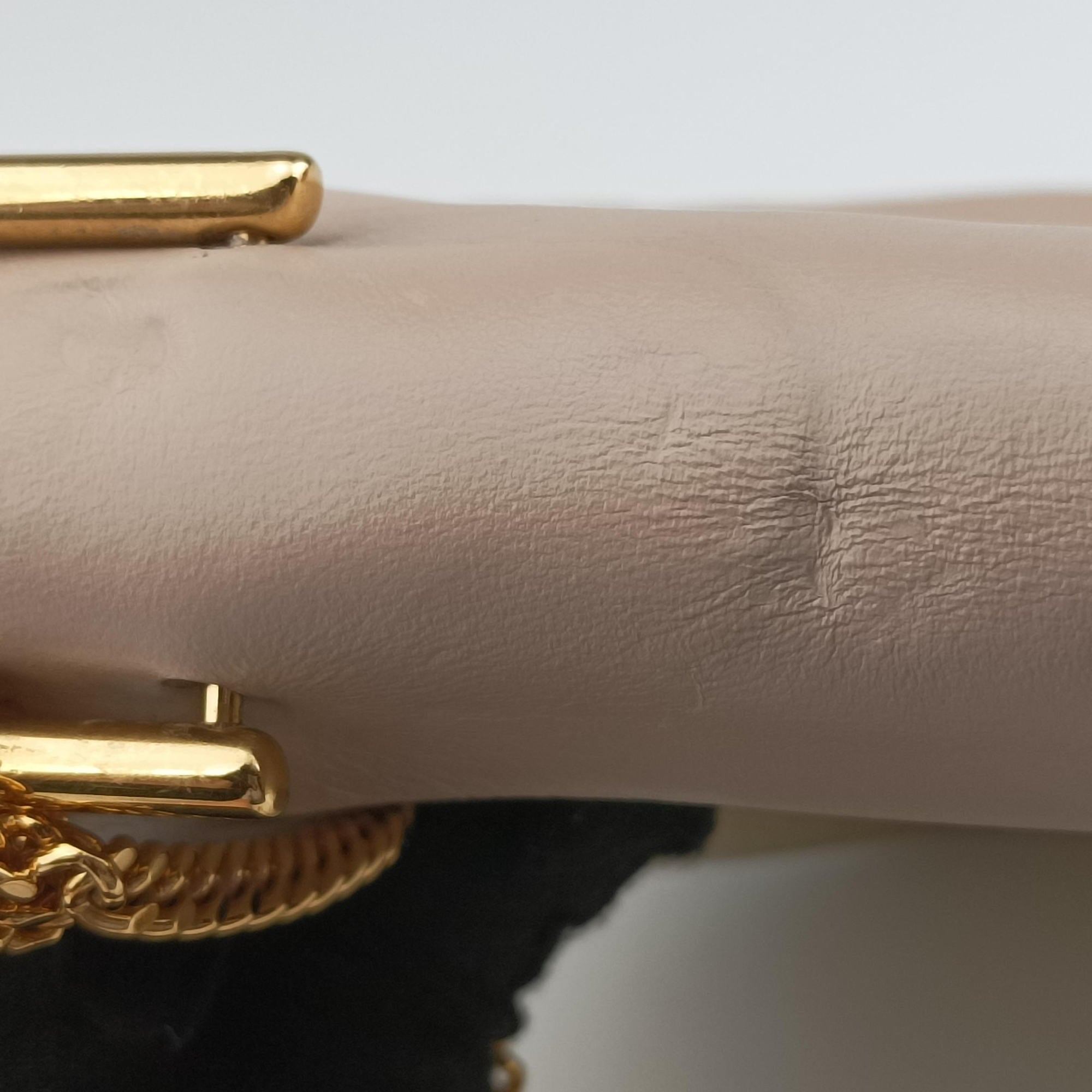 Pre-owned Chloe DREW Pink×Gold Leather  shoulderbag | stylenewstar