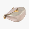 Pre-owned Chloe DREW Pink×Gold Leather  shoulderbag | stylenewstar