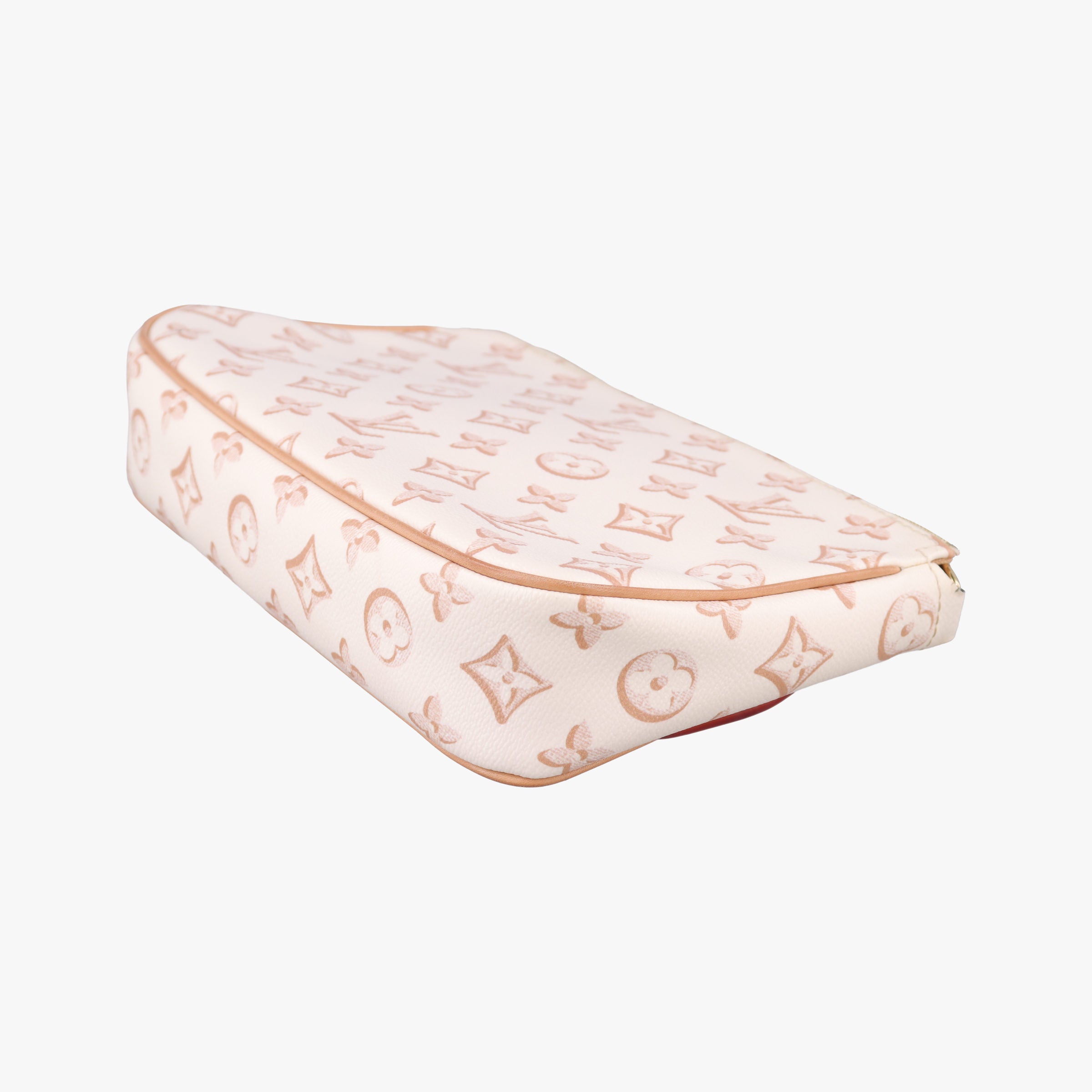 Maxi Pochette Accessoires Ivory x Brown PVC-coated canvas M20920 IC Chipマキシ ポシェット アクセソワール アイボリーxブラウン PVCコーティングキャンバス M20920 ICチップ