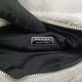 Pre-owned Prada Re-Edition2000 White Terry cloth 1NE515 handbag | stylenewstar