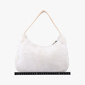 Pre-owned Prada Re-Edition2000 White Terry cloth 1NE515 handbag | stylenewstar