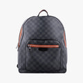 Pre-owned Louis Vuitton Josh Noir×orange Damier Graphite N42403 backpack/rucksack | stylenewstar