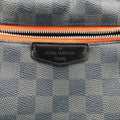 Pre-owned Louis Vuitton Josh Noir×orange Damier Graphite N42403 backpack/rucksack | stylenewstar