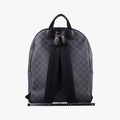 Pre-owned Louis Vuitton Josh Noir×orange Damier Graphite N42403 backpack/rucksack | stylenewstar