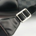 Pre-owned Louis Vuitton Josh Noir×orange Damier Graphite N42403 backpack/rucksack | stylenewstar