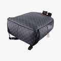 Pre-owned Louis Vuitton Josh Noir×orange Damier Graphite N42403 backpack/rucksack | stylenewstar