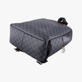 Pre-owned Louis Vuitton Josh Noir×orange Damier Graphite N42403 backpack/rucksack | stylenewstar