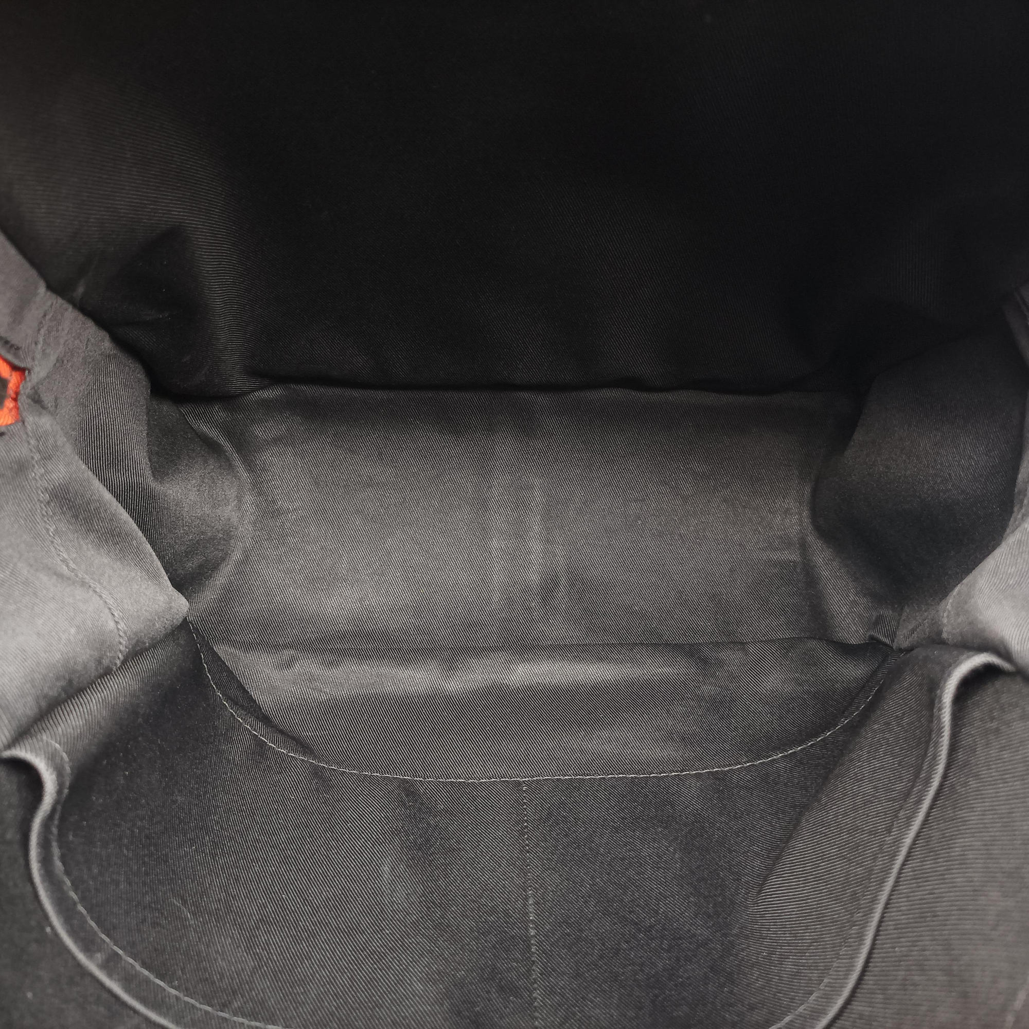 Pre-owned Louis Vuitton Josh Noir×orange Damier Graphite N42403 backpack/rucksack | stylenewstar