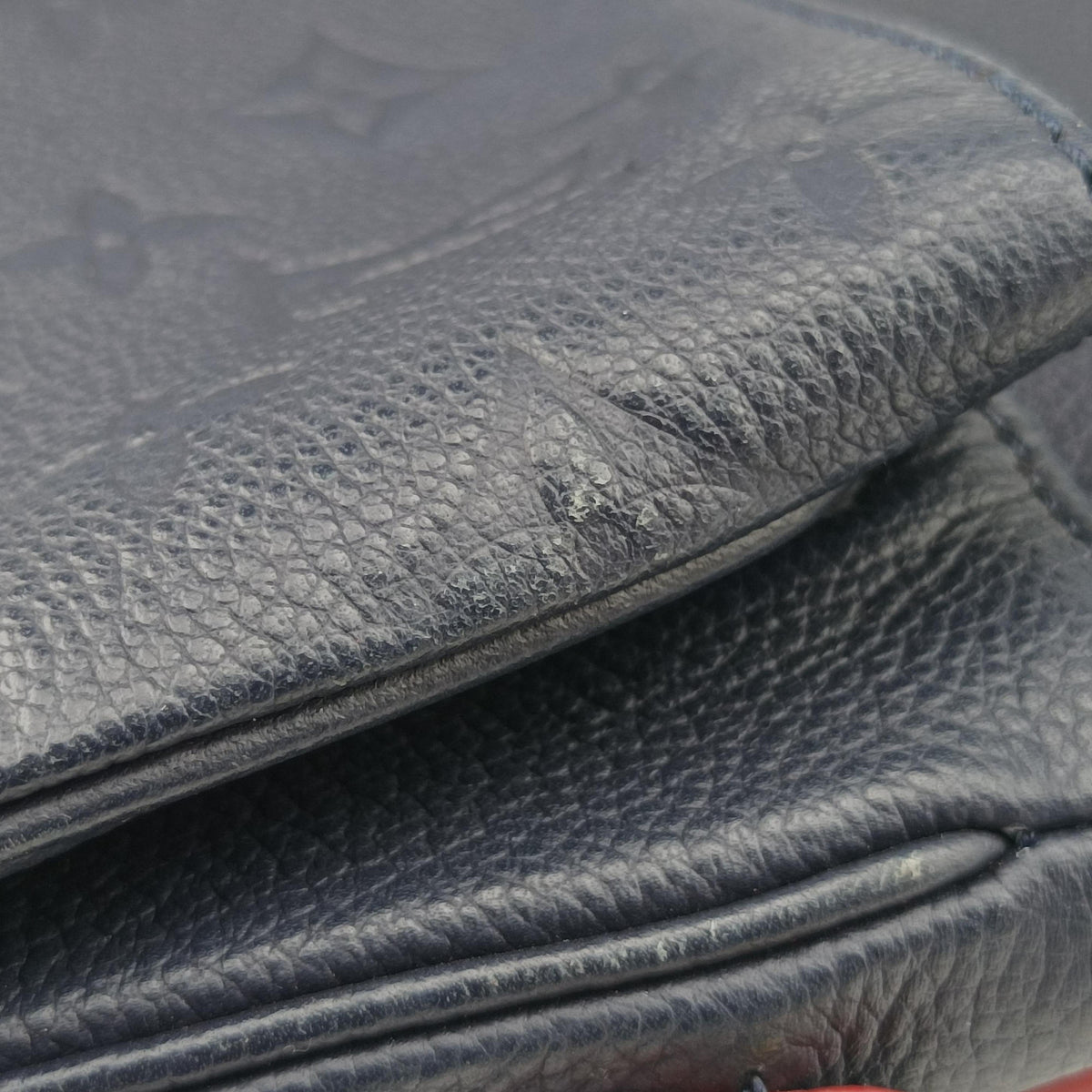 Pochette MéTIS MM Navy×Marine Rouge Monogram Empreinte M44071 AR1187ポシェットメティスMM ネイビー×マリーヌルージュ モノグラム アンプラント M44071 AR1187