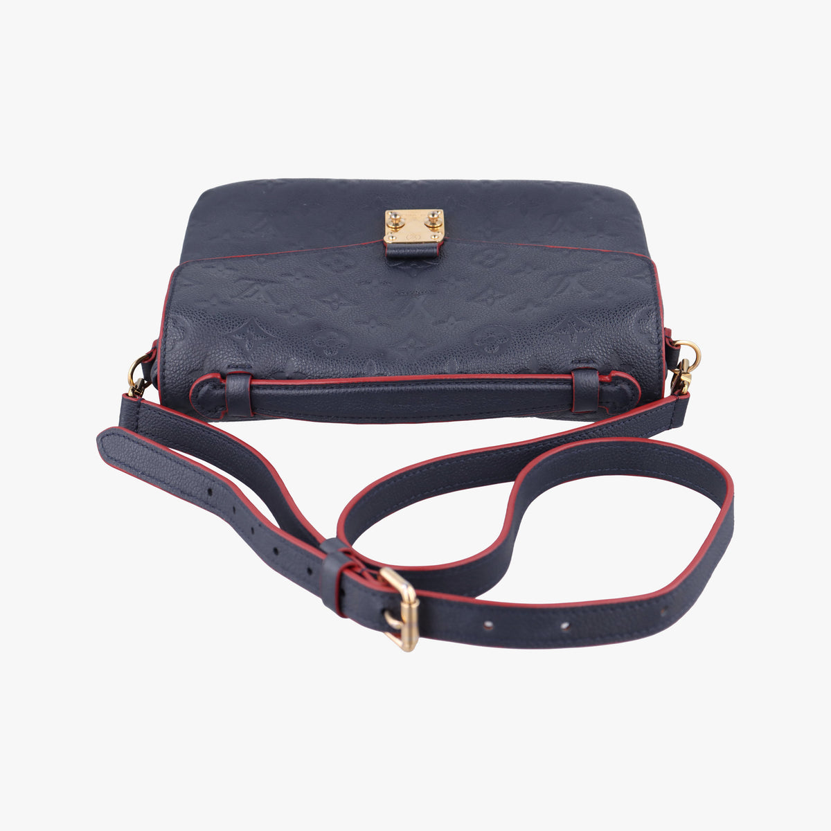 Pochette MéTIS MM Navy×Marine Rouge Monogram Empreinte M44071 AR1187ポシェットメティスMM ネイビー×マリーヌルージュ モノグラム アンプラント M44071 AR1187