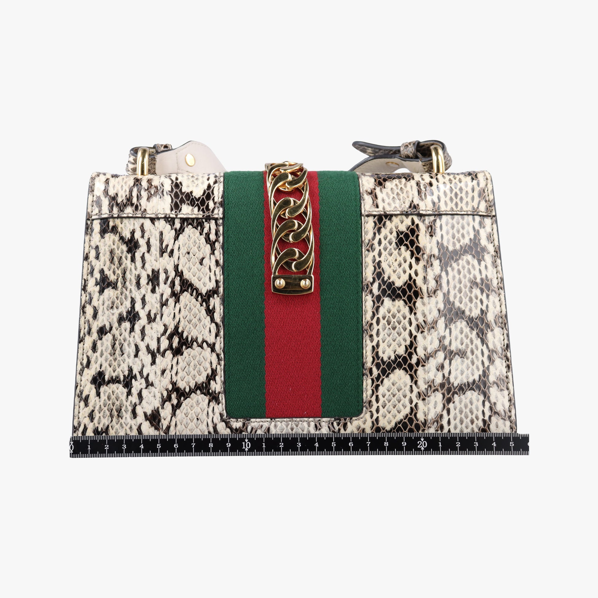Sylvie Beige×Multi Snakeskin×Leather 421882 C019986908シルヴィ ベージュ×マルチ ヘビ革 421882 C019986908