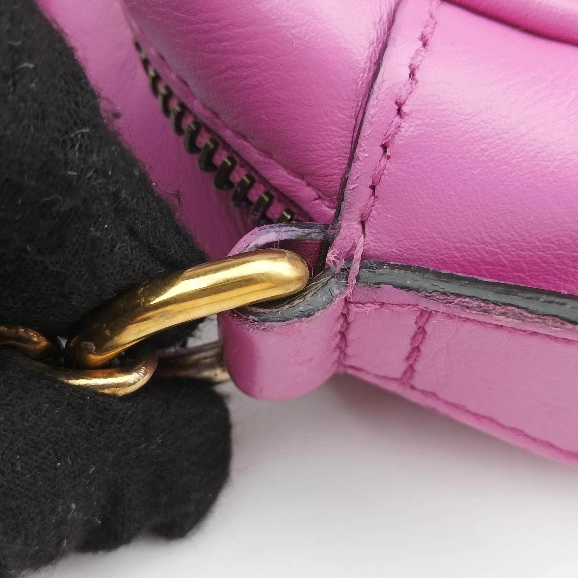 GG Marmont Pink Leather 448065 I020588318GGマーモント ピンク レザー 448065 I020588318